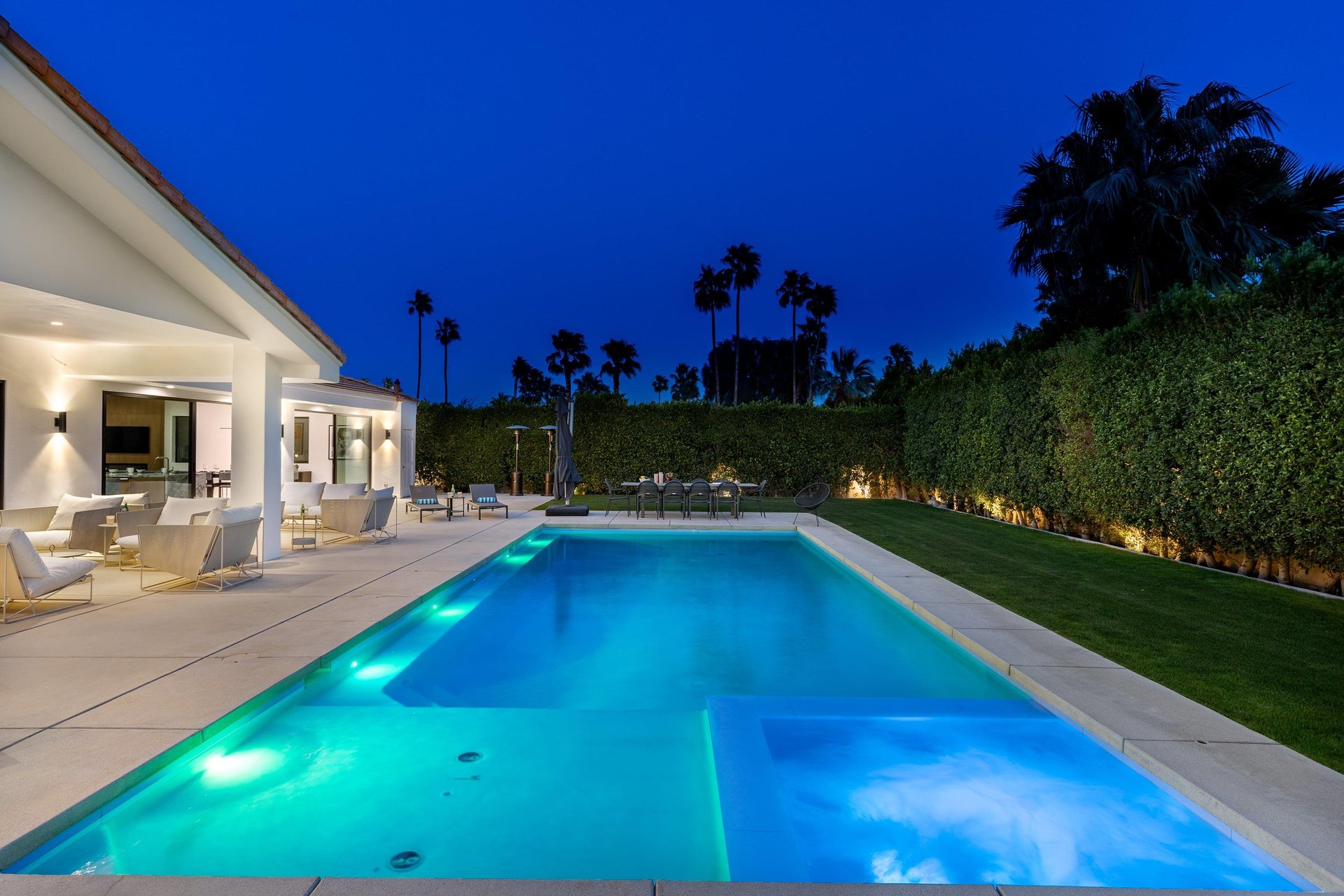 Soak in the spa