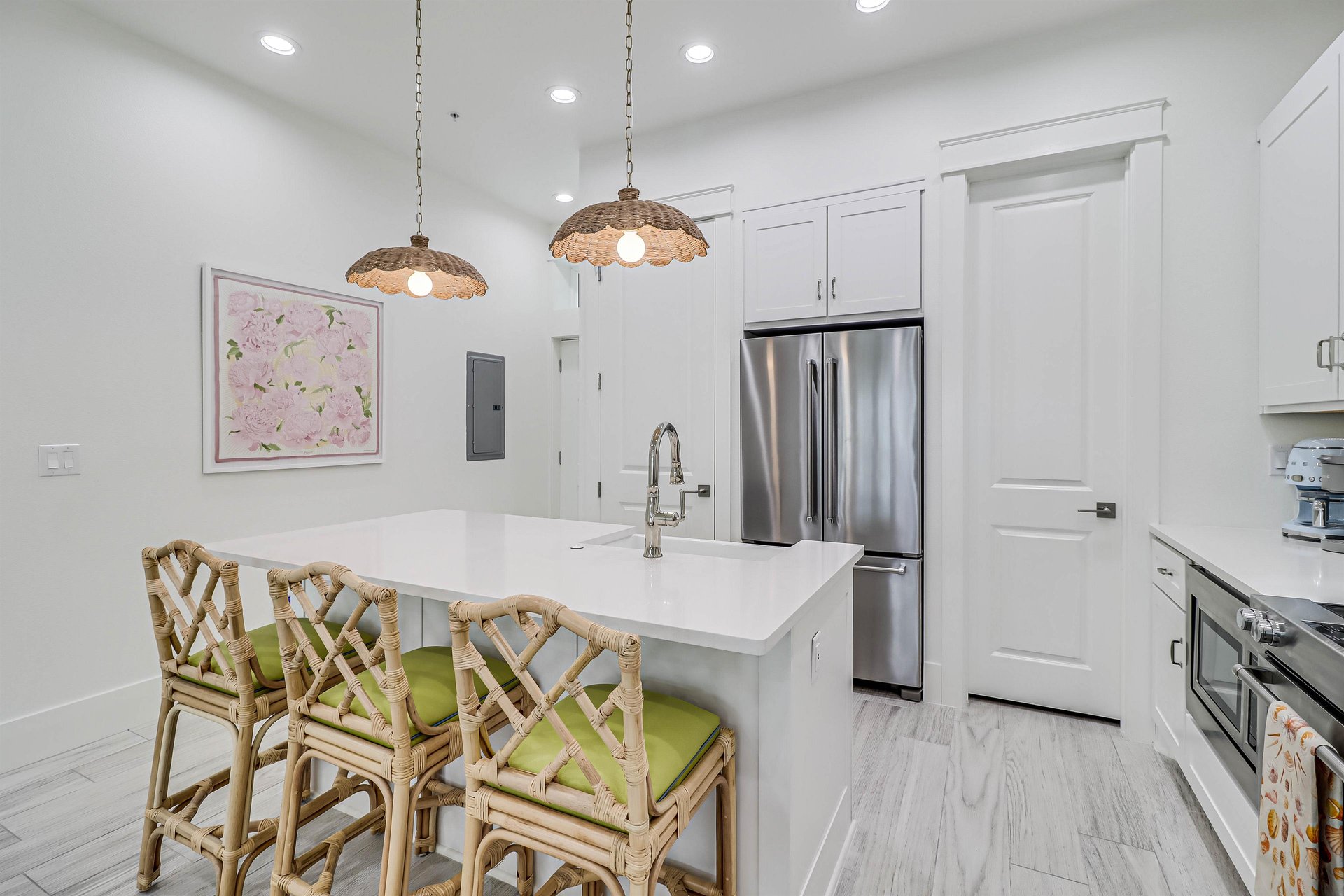 Kitchen with Barstool Seating
