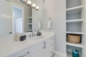 Jack  Jill Bathroom, 2nd Floor