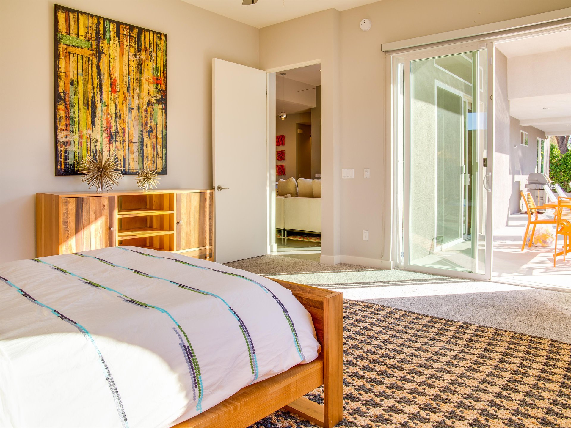 Four Comfortable Bedrooms  Palm Springs Vacation Rental