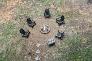 aerial firepit
