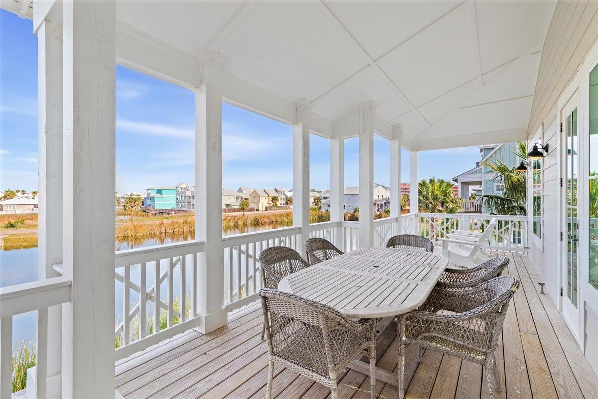 Rear Balcony, 2nd Floor