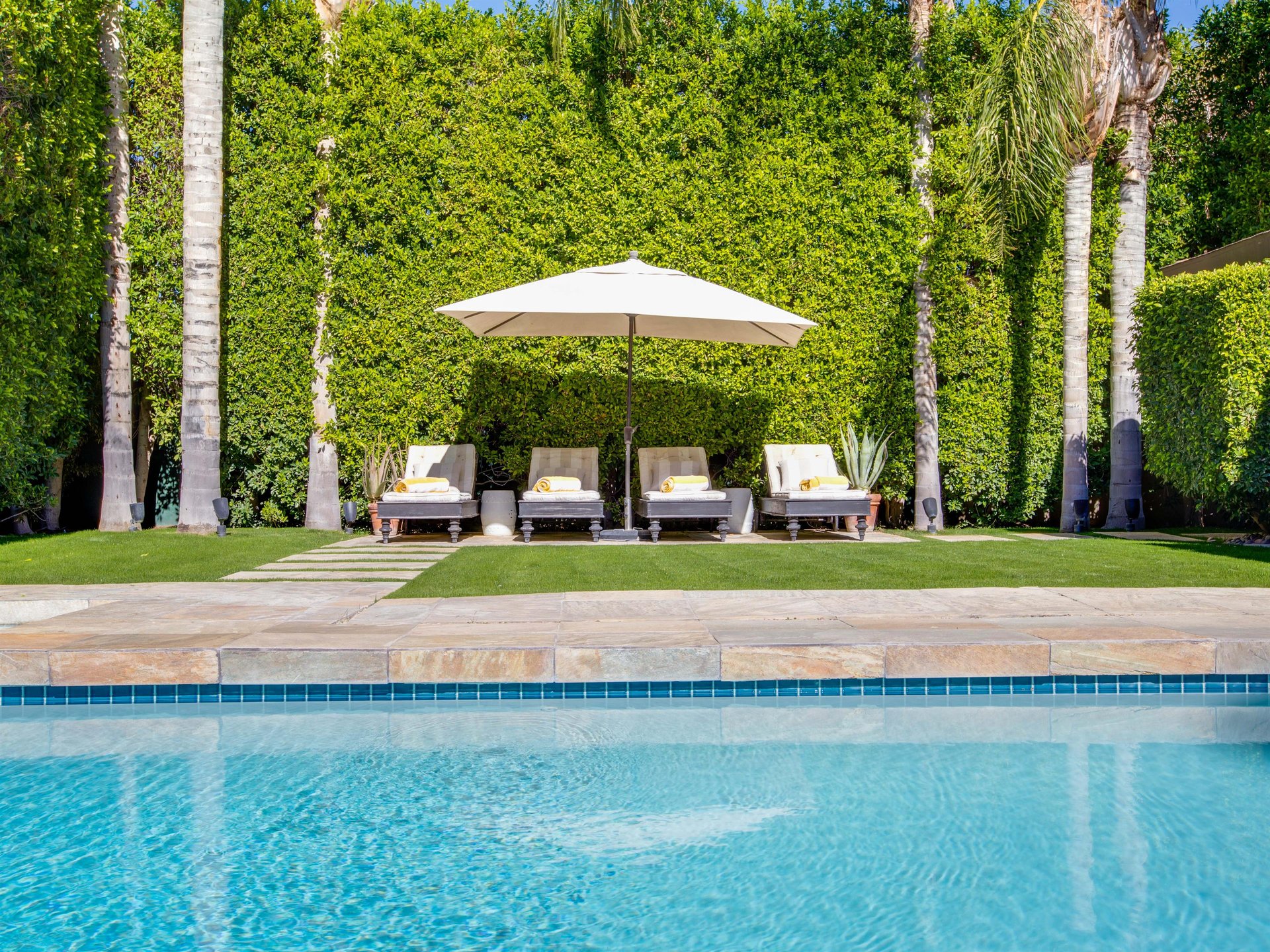 Entirely walled and gated for privacy