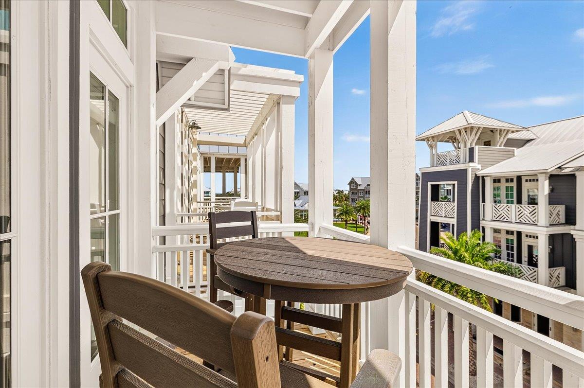 1st Floor, Living Area Balcony