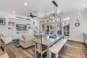 Dining and Living Area, 1st Floor