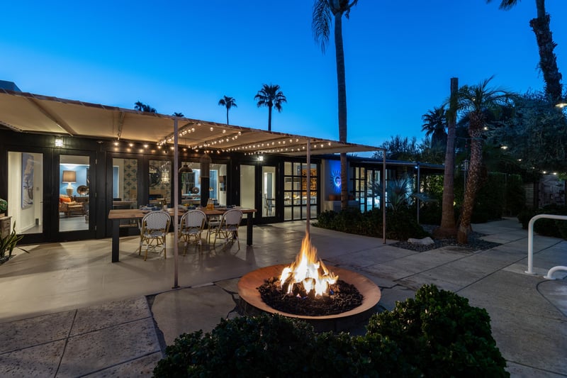 Pull a chair up to the fire