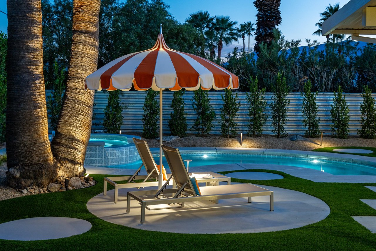 Lounge around the pool all day