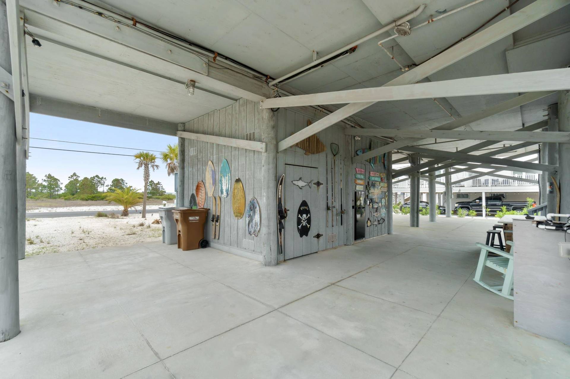 Hangout Area Under House