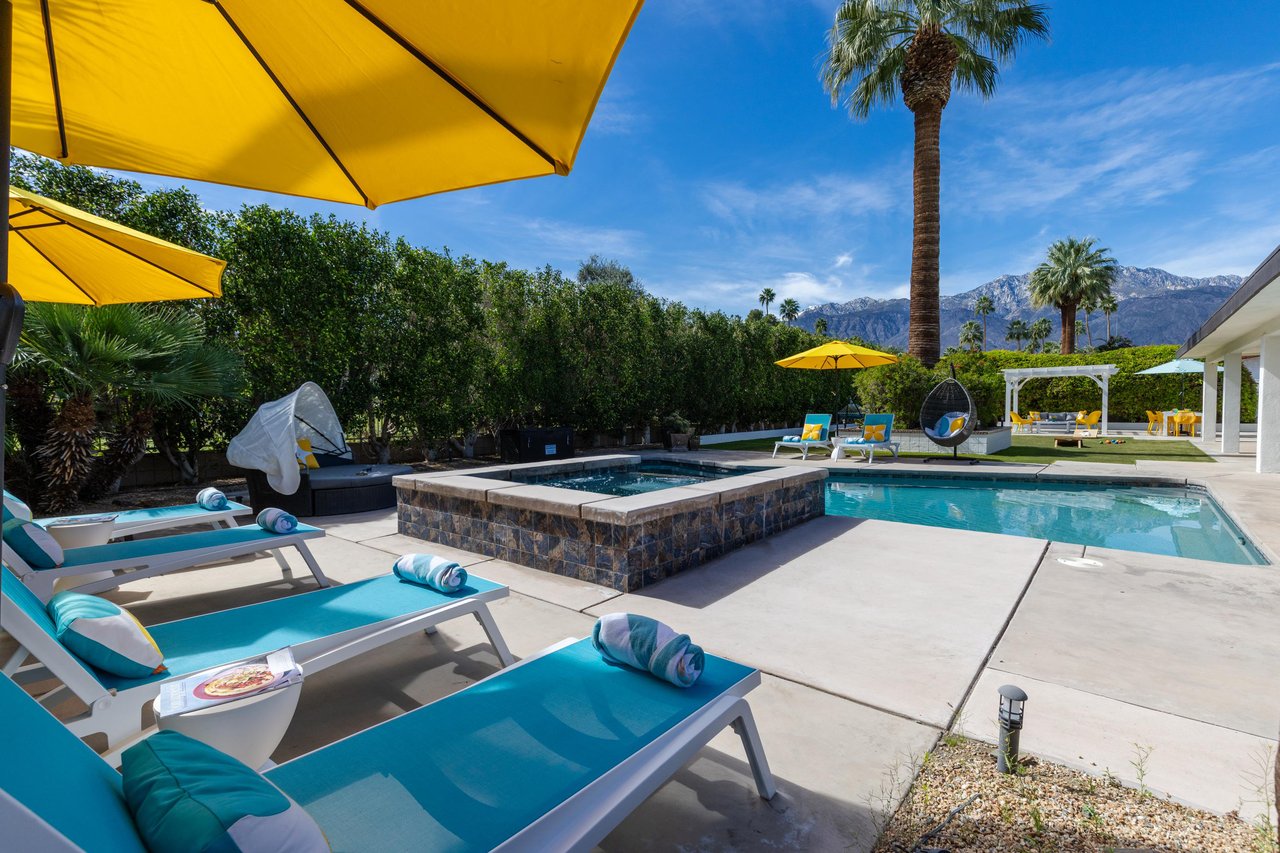 Beautiful pool and outdoor yard areas