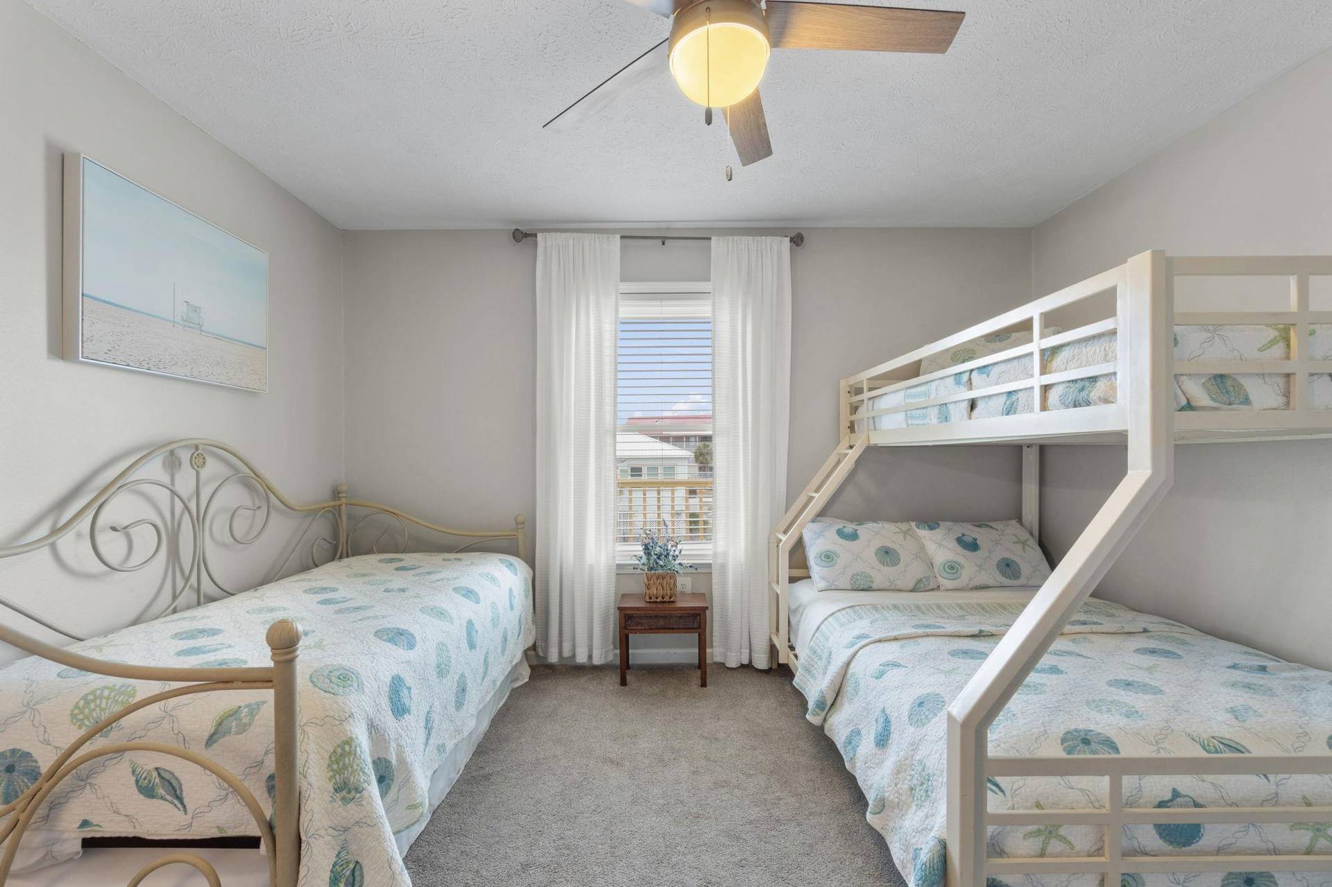 Guest Bedroom 2 Daybed Trundle  Twin Over Full Bunk