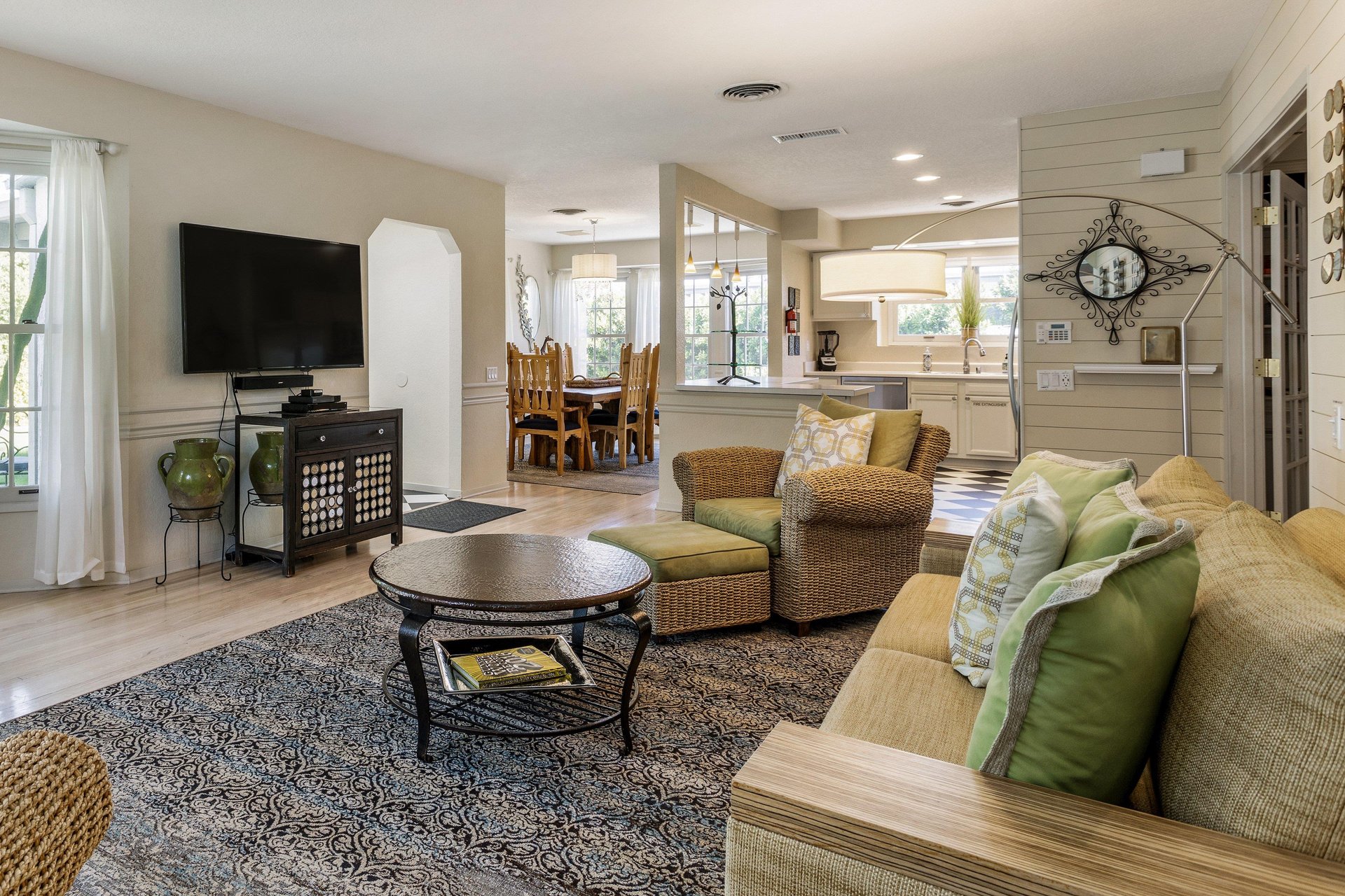 Open floor plan