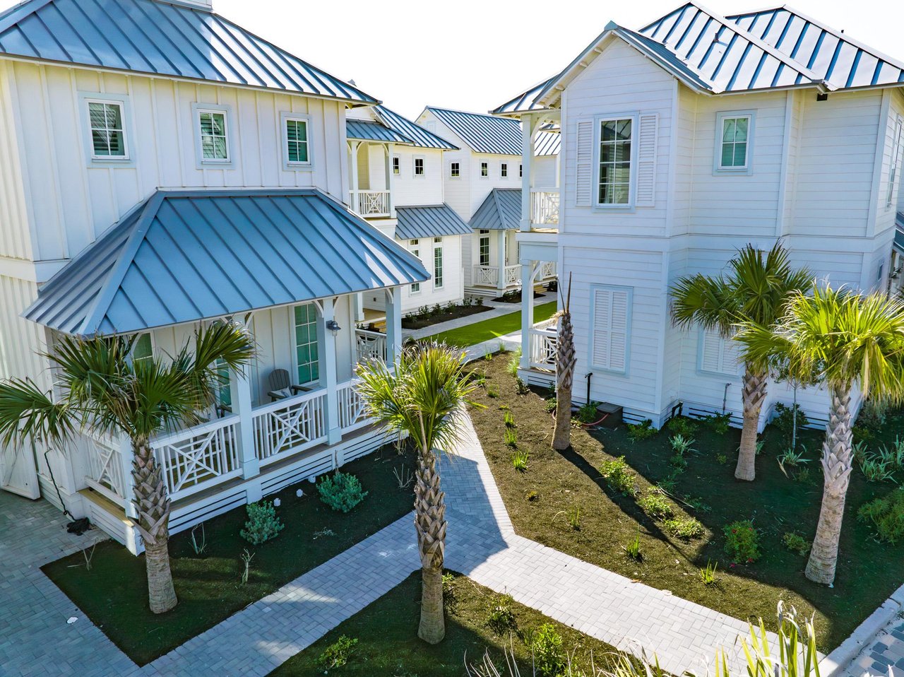 Side Exterior, Walkway from Parking Area