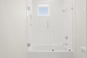 Shared Bathroom, Serving Bunk Room and King Bedroom, 1st Floor