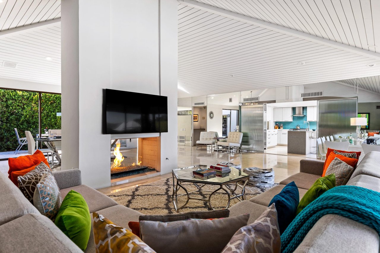 Open space living room