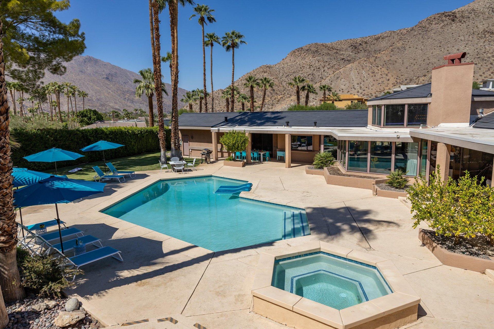 Gorgeous backyard
