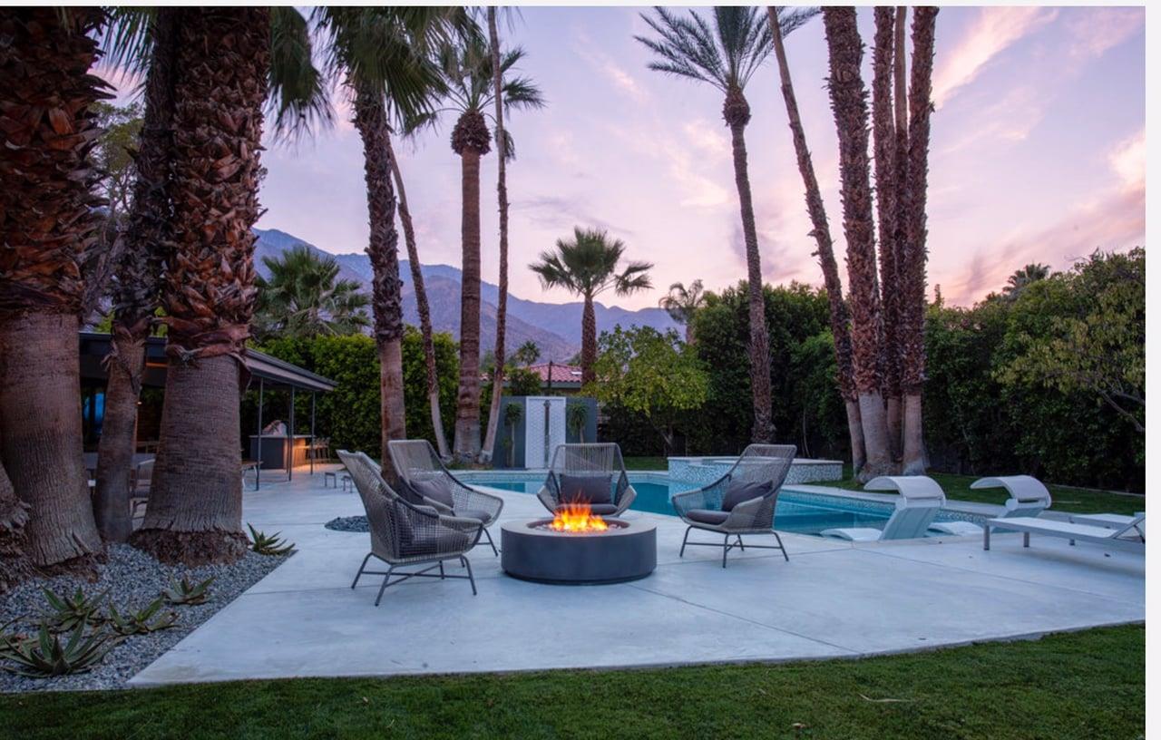 Relax by the firepit