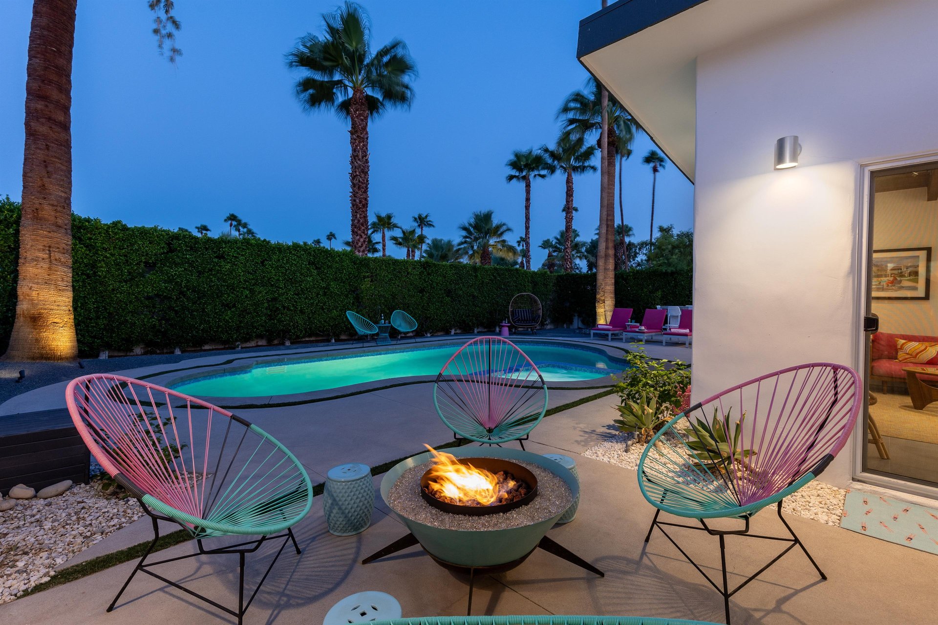 Lit Up Firepit
