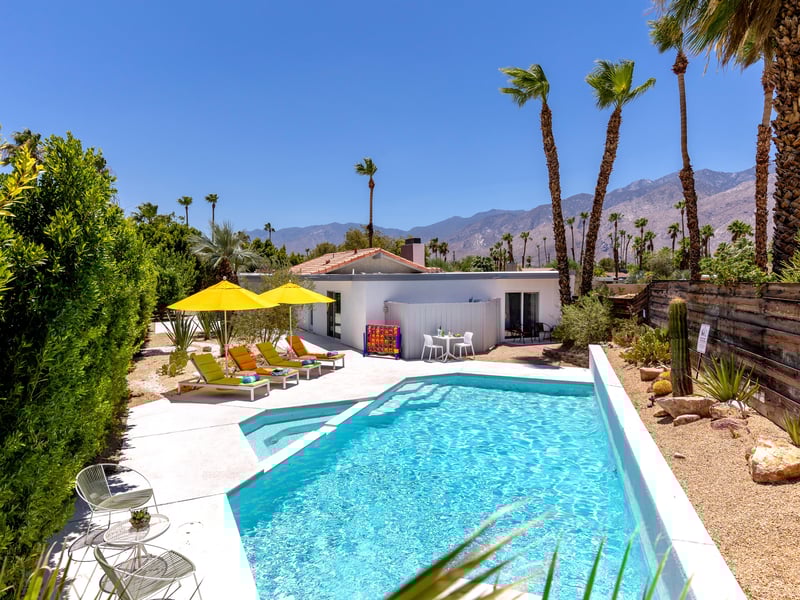 Amazing salt water pool and spa