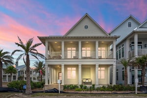 Front of House at Sunset, Exterior