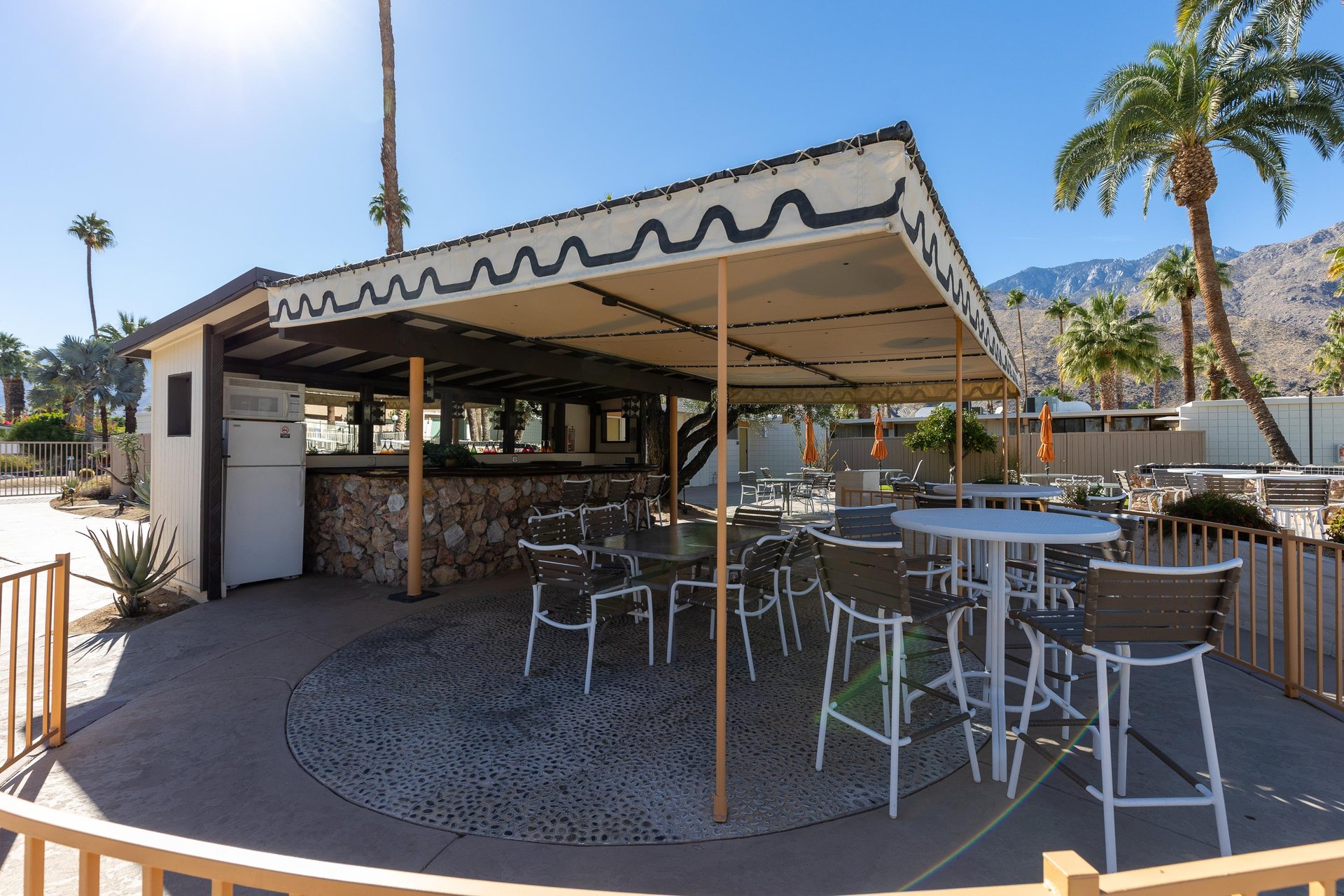 Enjoy outdoor dining