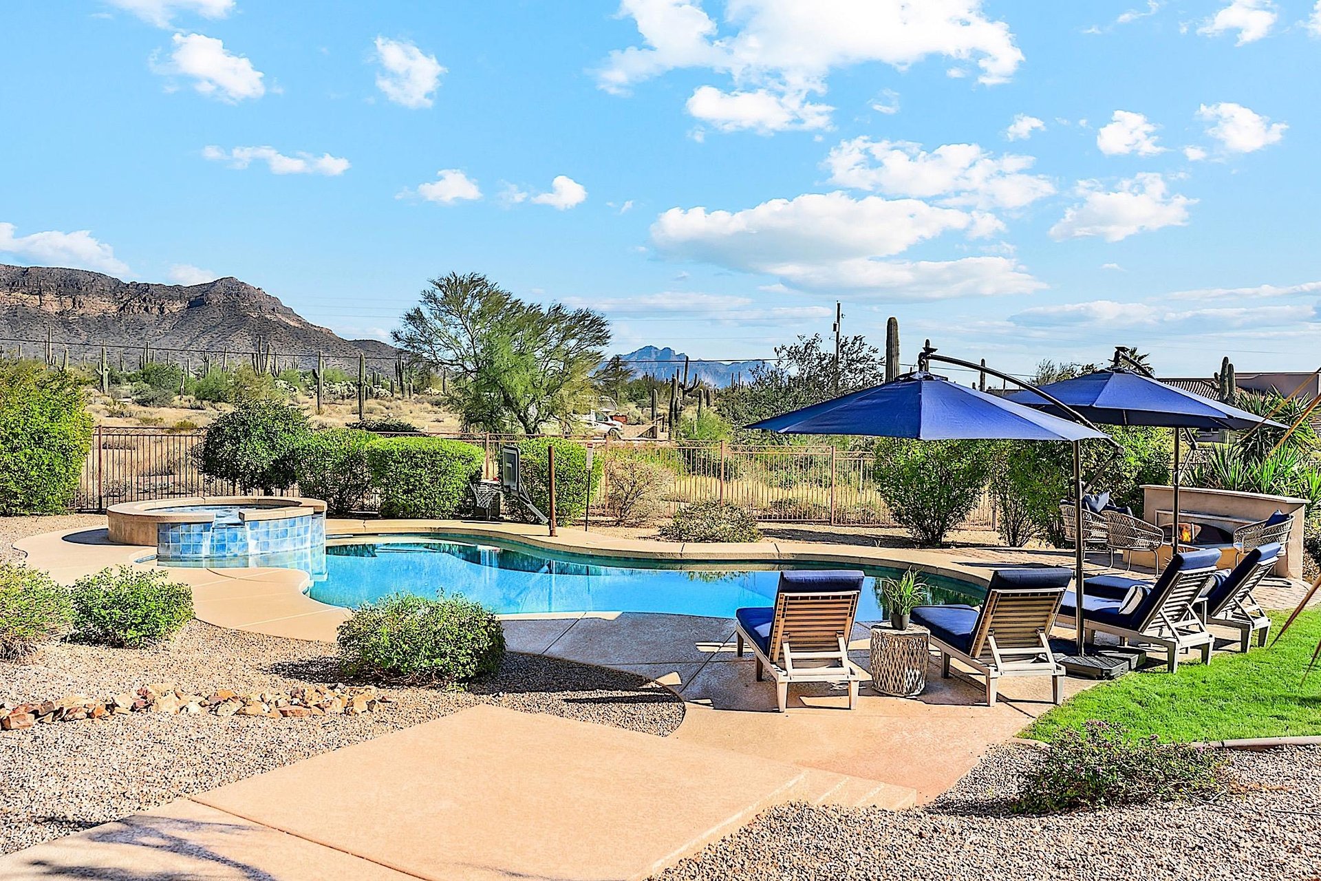 Pool deck