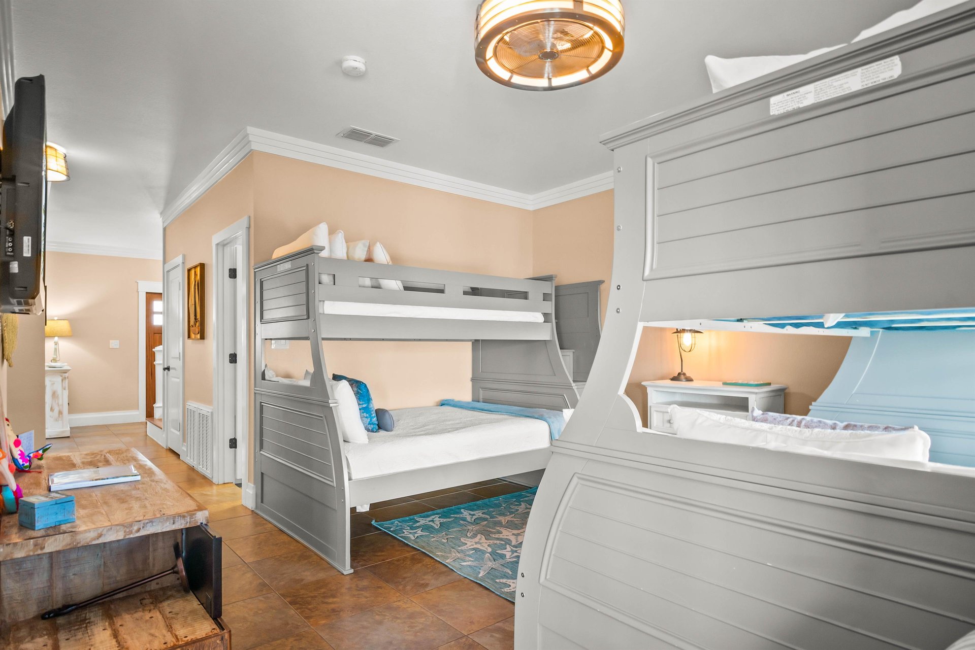 Corner View of 1st Floor Bunk Room