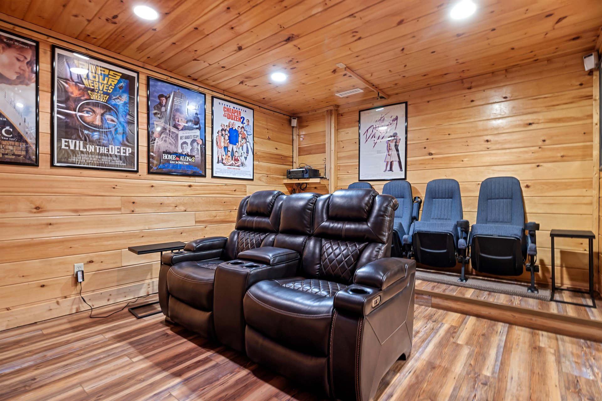 Theater recliners and chairs