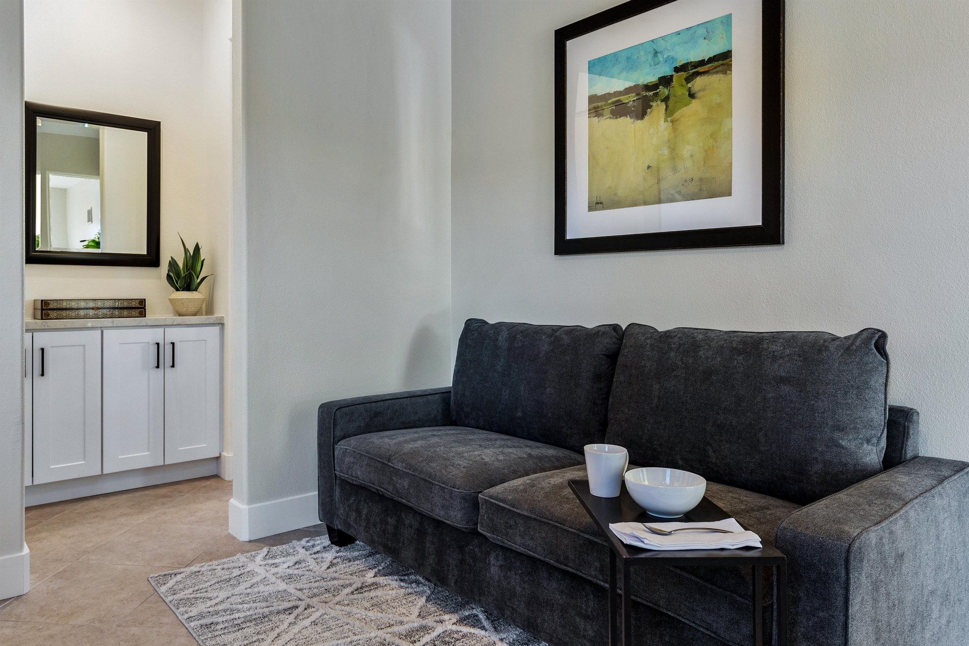 Comfy furnishings