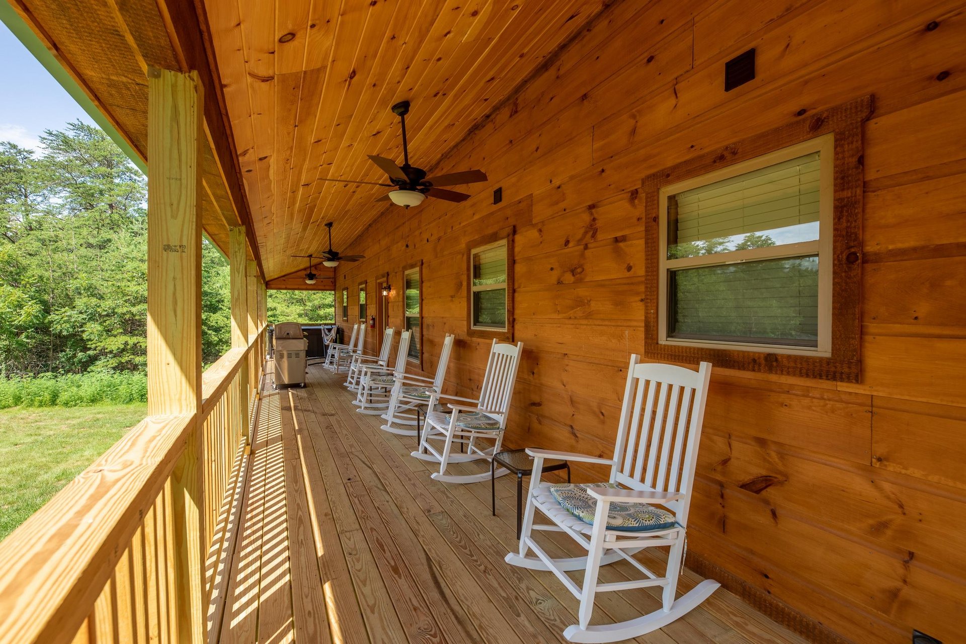 Rear Deck Rocking Chairs