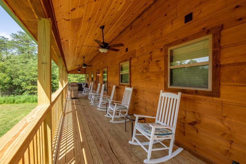 Rear Deck Rocking Chairs