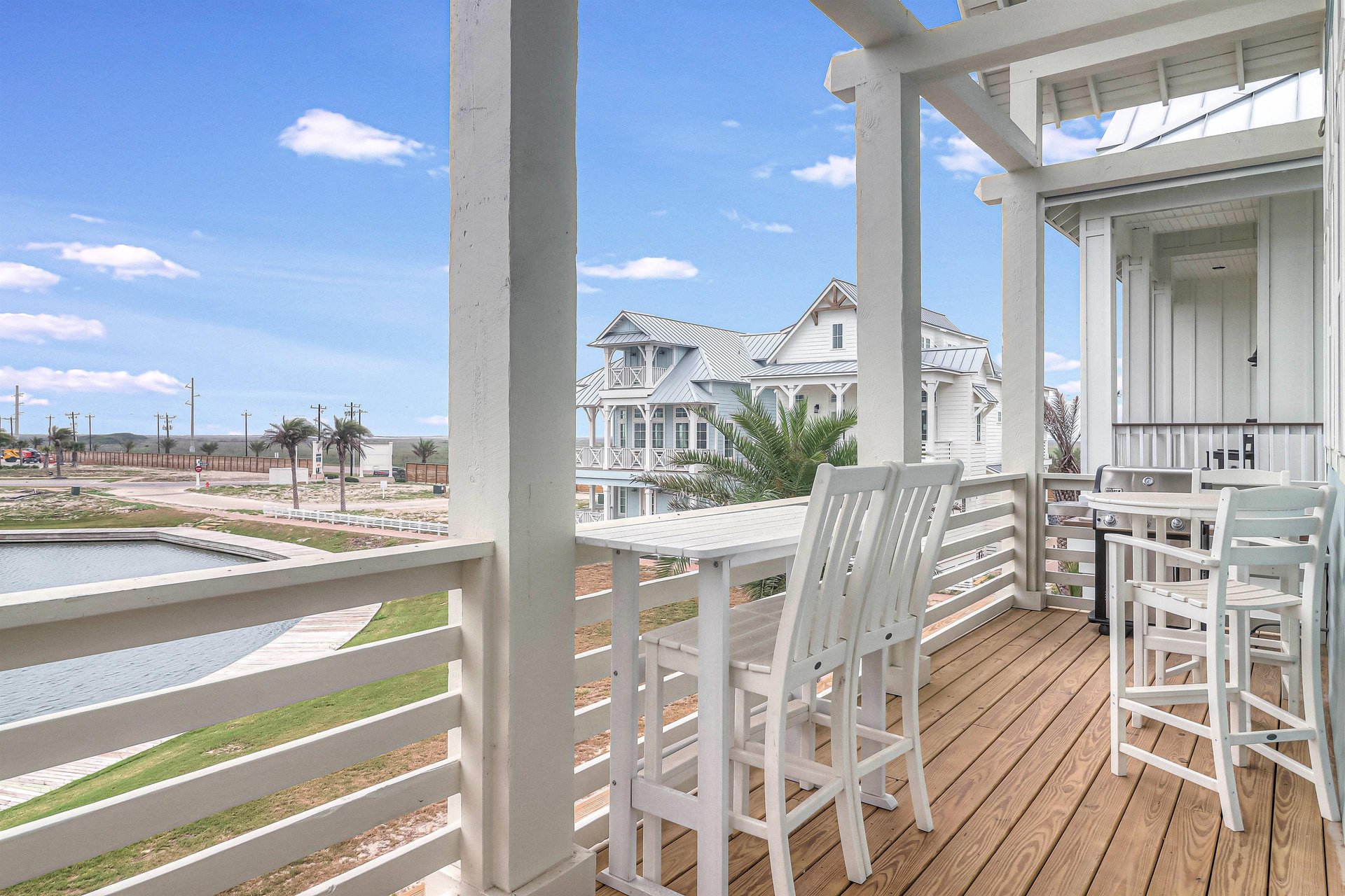 Living Room Deck Facing the Lake, 2nd Floor