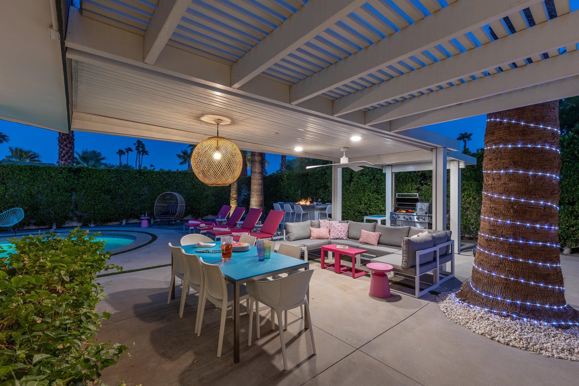 Outdoor Patio Living Area