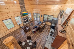 Kitchingliving room view