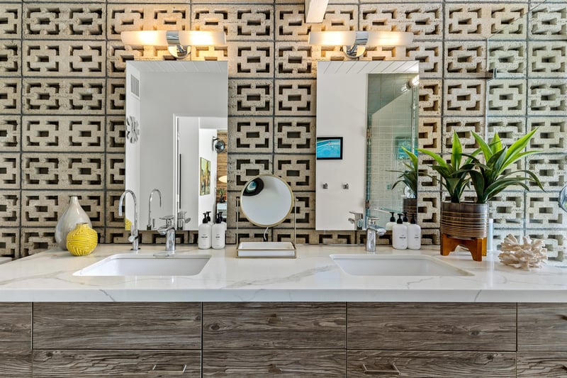 Sparkling countertops