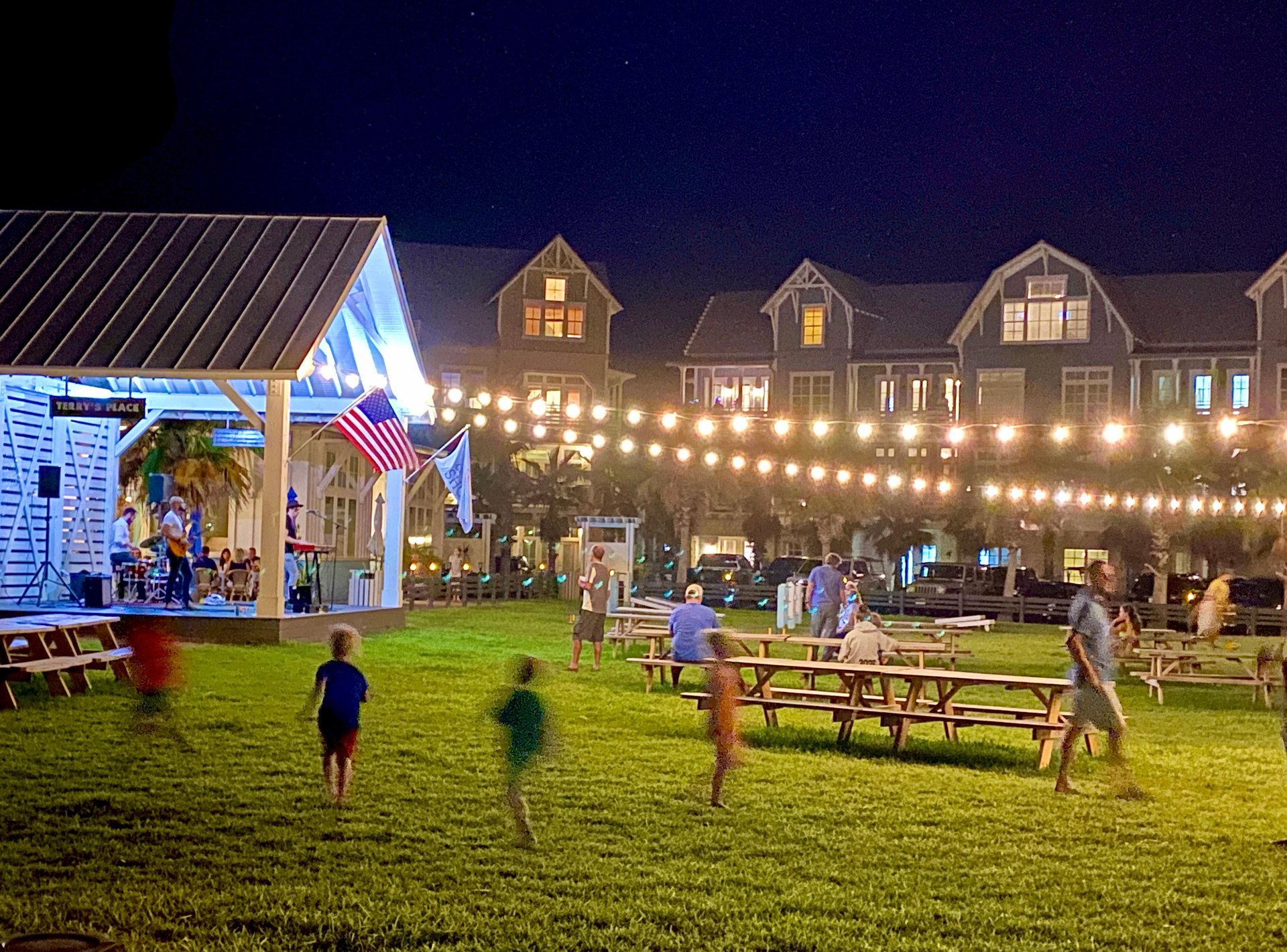 nighttime at town center summer 2020.diane t. nighttime at town center summer 2020.diane t.