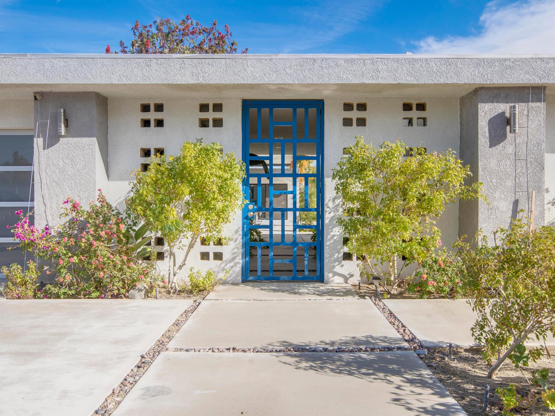 Blue door