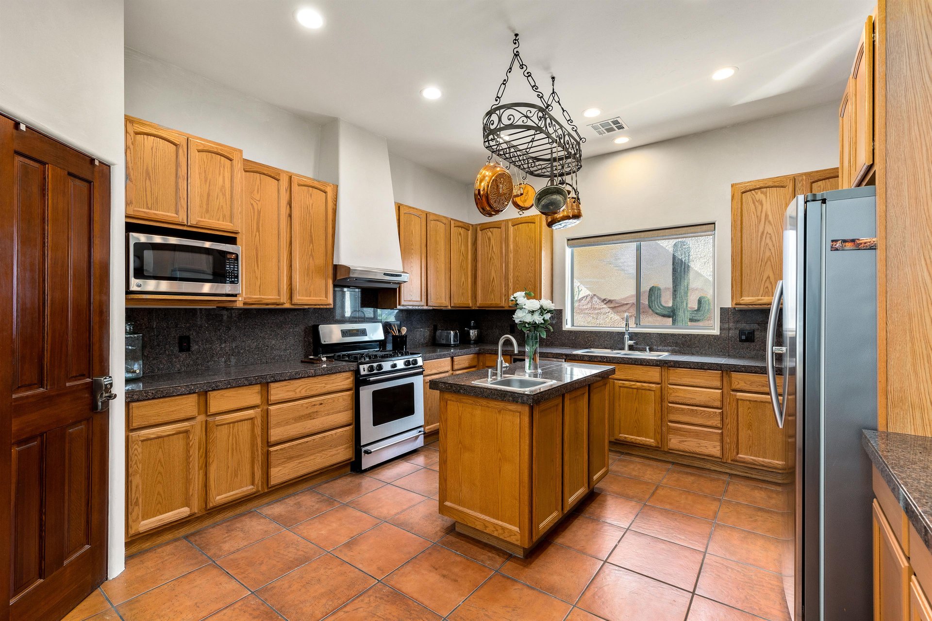 Huge kitchen