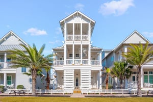 Salty Beaches, Front View From The Park