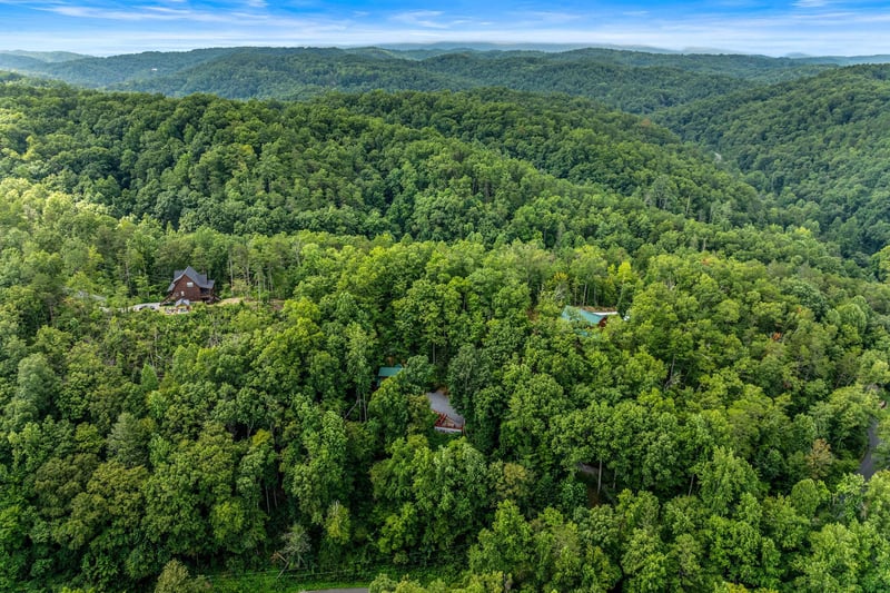 aerial views at Moonshiners Ridge