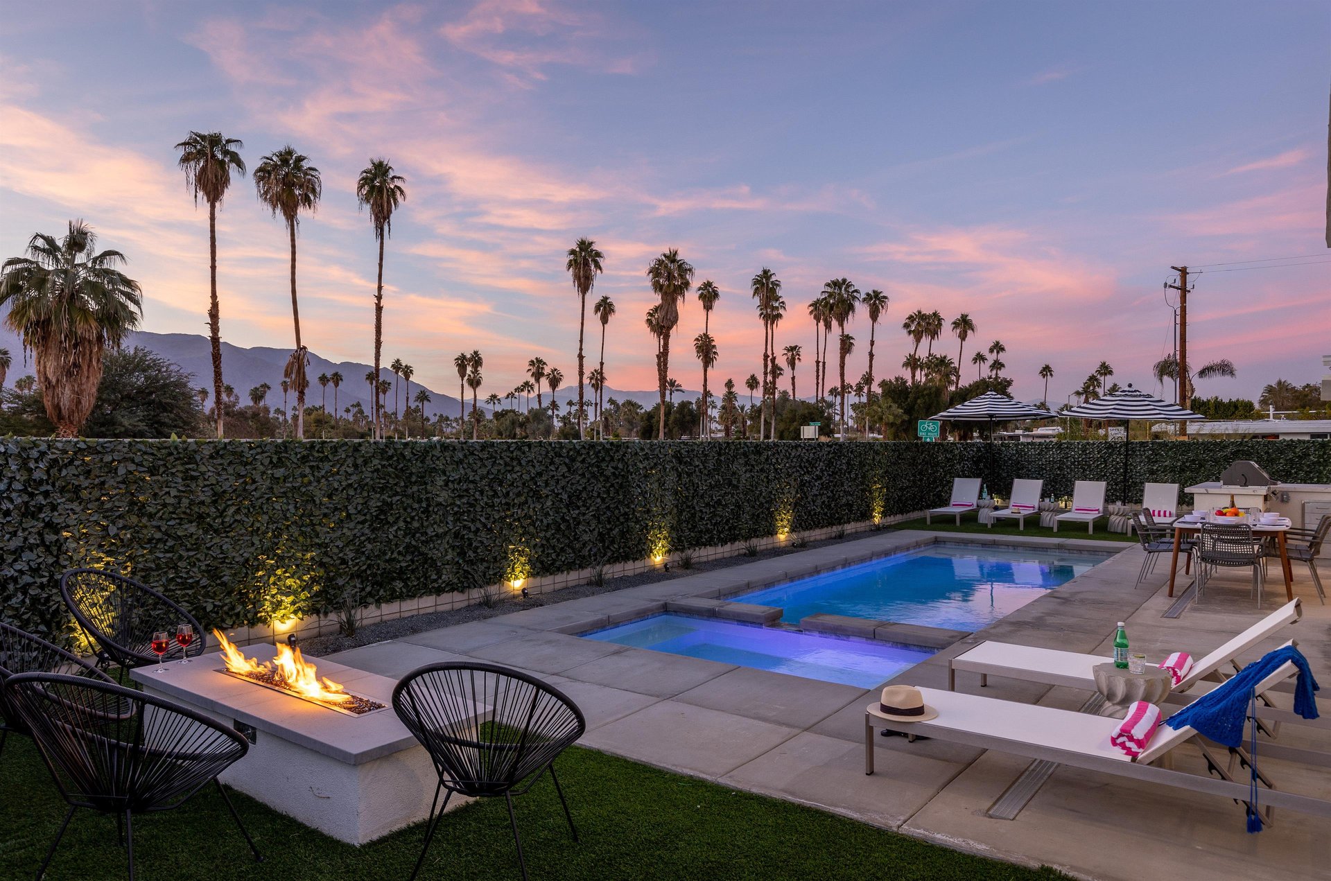Beautiful Palm Springs Sunsets
