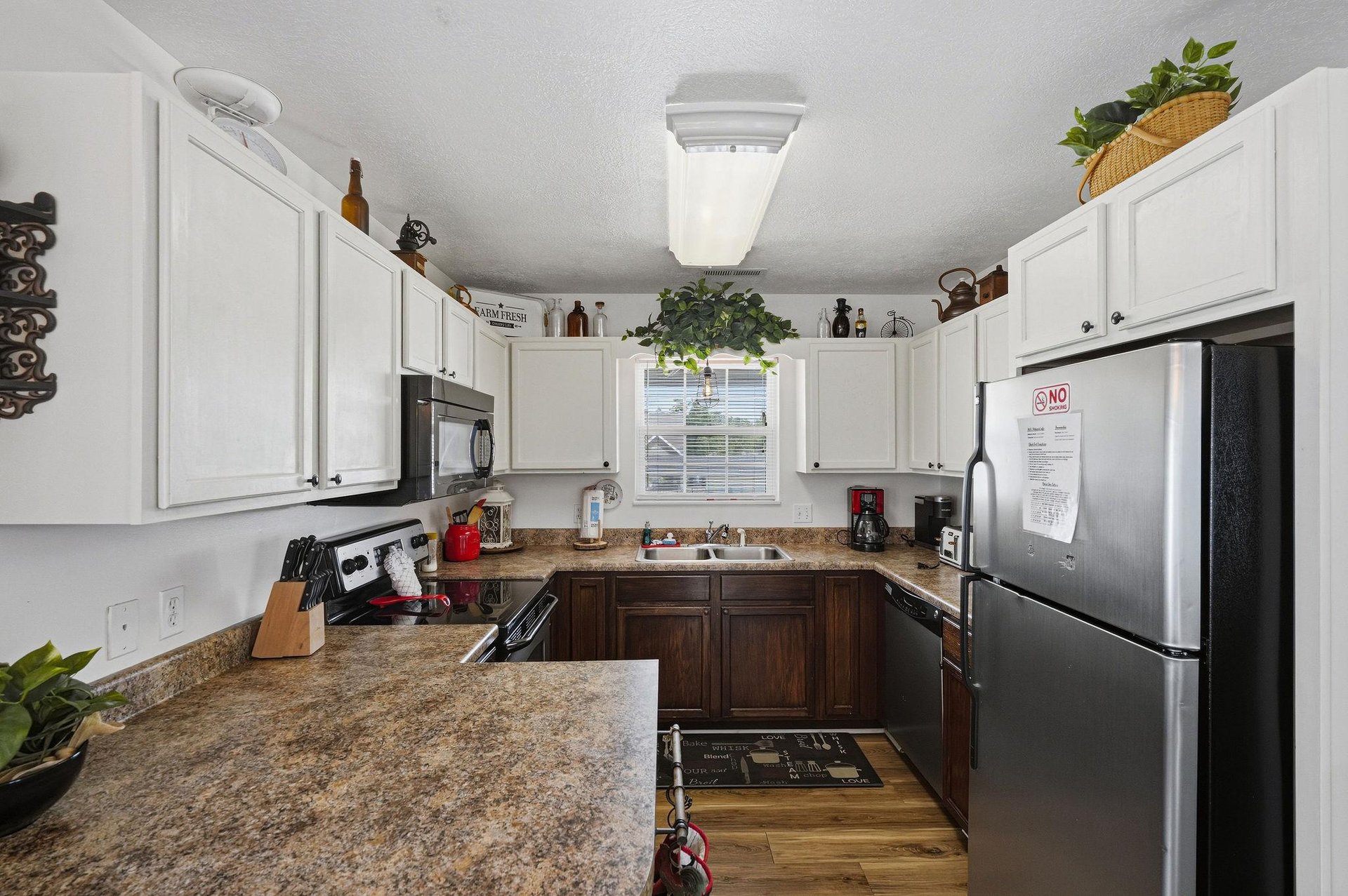Step into your fullyequipped kitchen with granite counters, modern appliances, and everything you need to prepare meals like youre at home.
