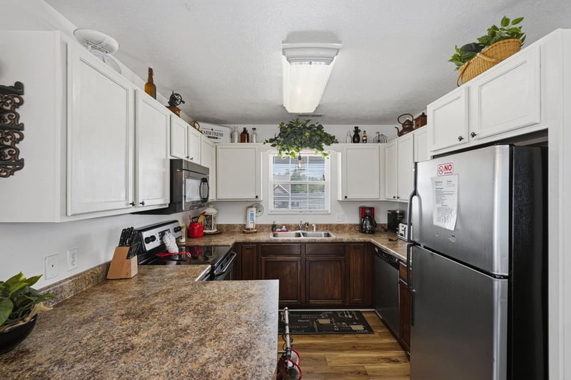 Step into your fullyequipped kitchen with granite counters, modern appliances, and everything you need to prepare meals like youre at home.