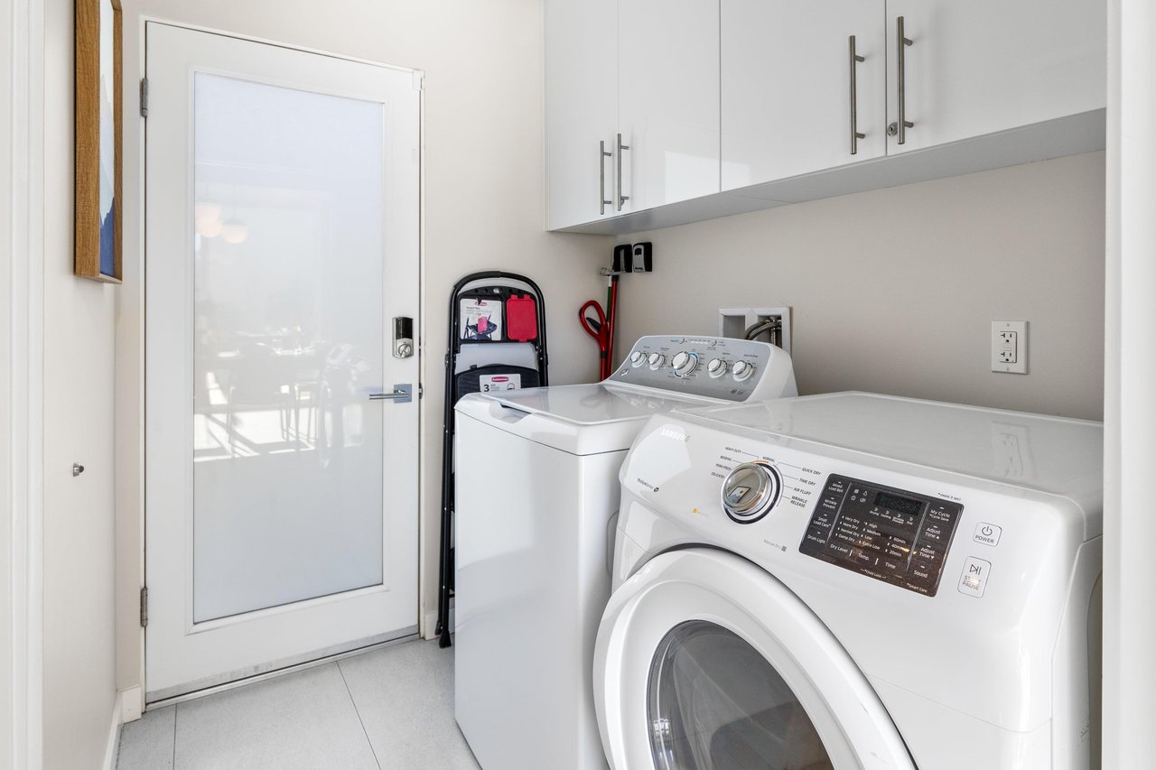 Washer and Dryer
