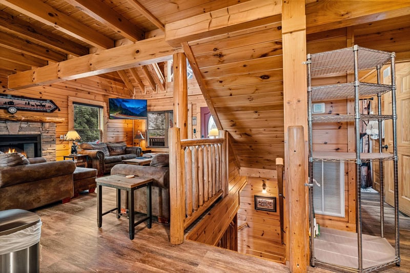 game room loft access