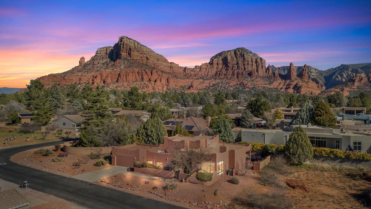 Gorgeous View Of Home At Dusk