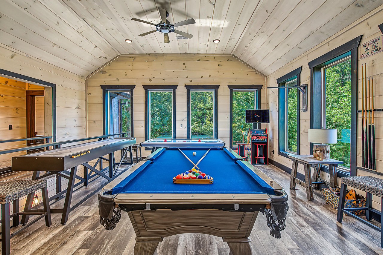 Upstairs Game room