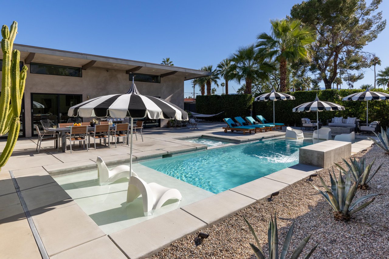 Perfect mountain backdrop