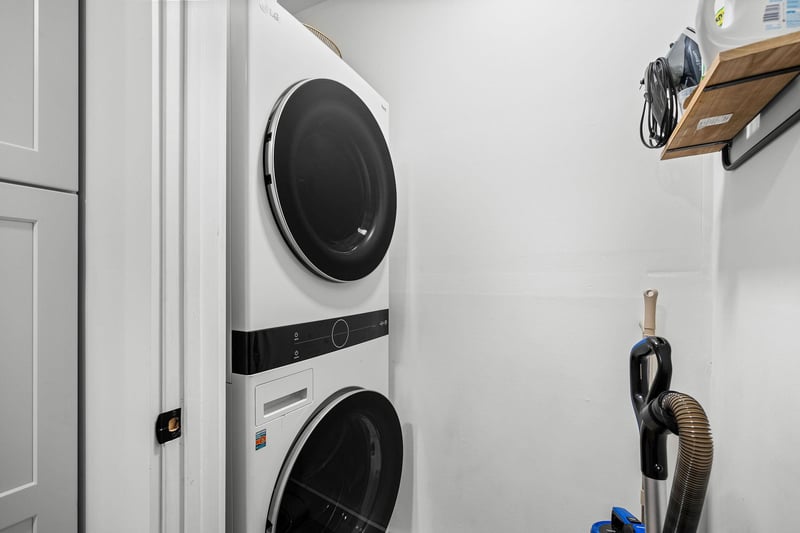 washer and dryer