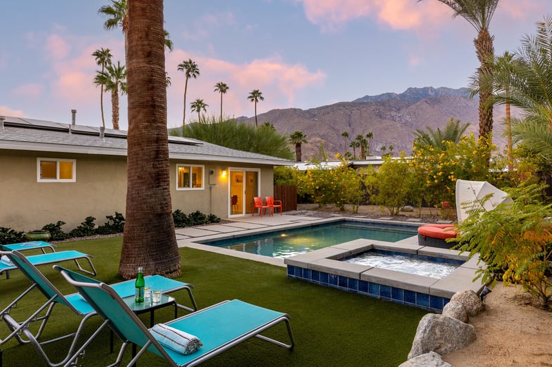 Lounge by the Pool in the Afternoons