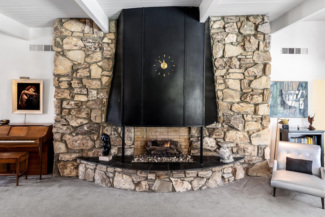 Relax in front of the fire